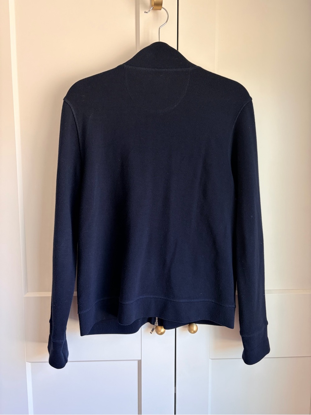 Faconnable Men's Navy Full-Zip Knit Jacket | M - Picture 3 of 5